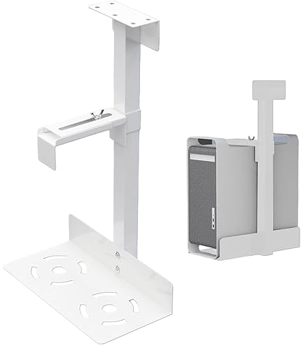 Amazon | デスクトップPC吊り下げブラケット 冷延鋼製・耐荷重30kg